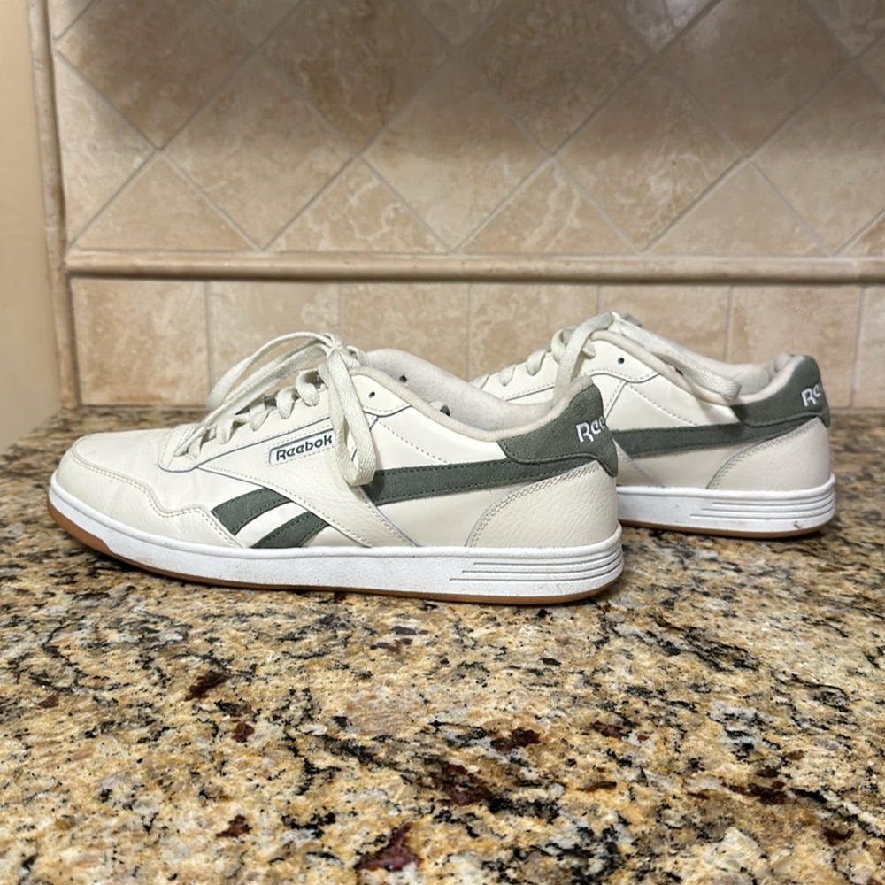 Reebok white shoes